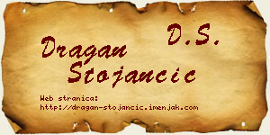 Dragan Stojančić vizit kartica